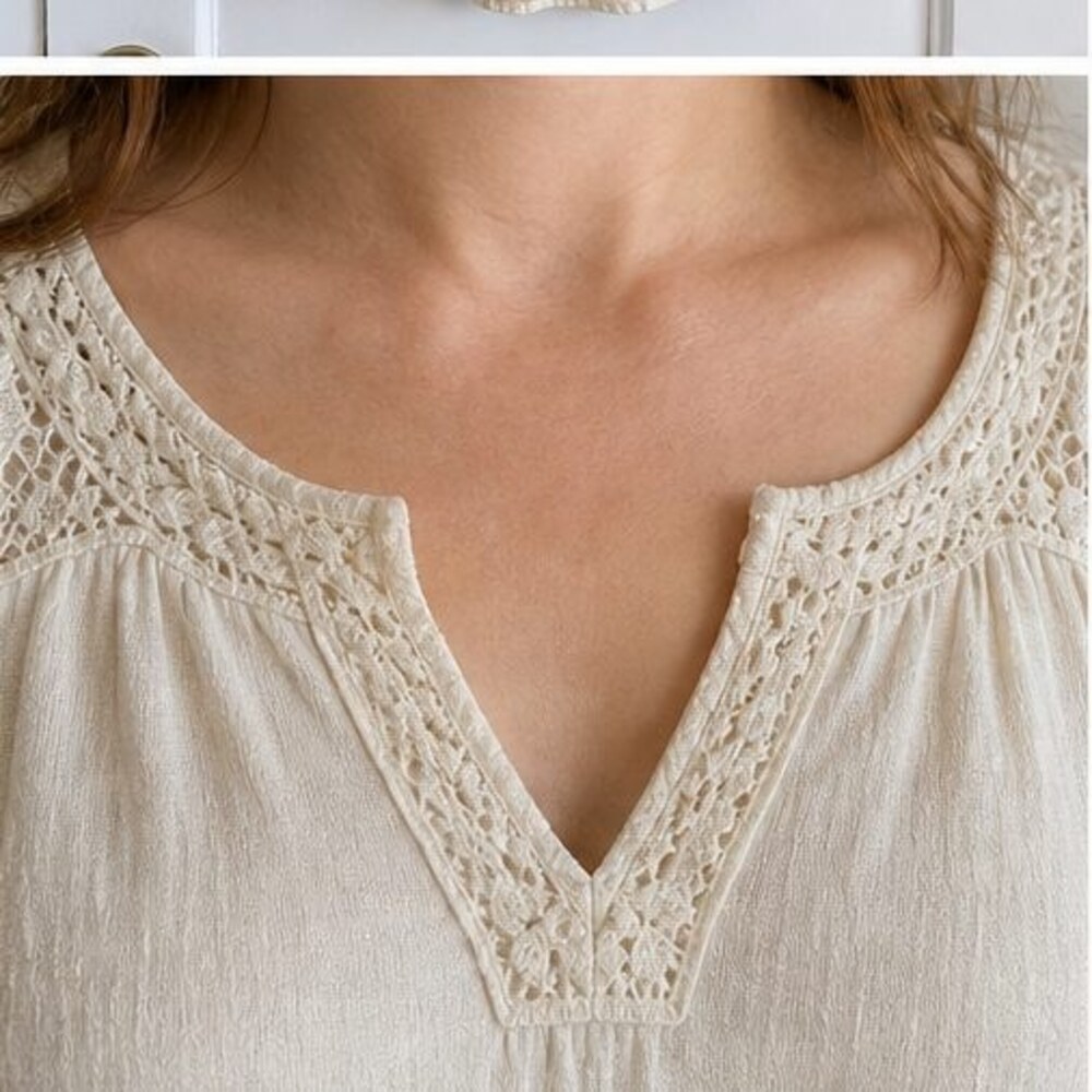 Cream Cami Blouse - Picture 4 of 6